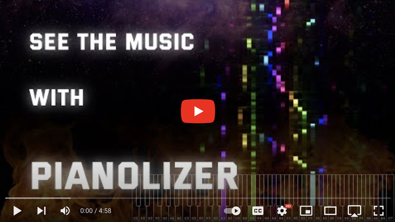 See the music with Pianolizer